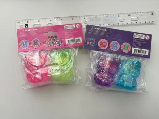 2-Pack Squishy Sugar Bear!