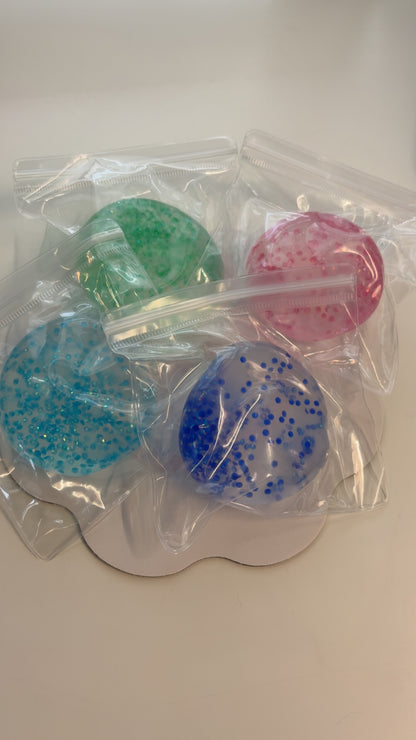 Coconut Oil Glitter Squishy