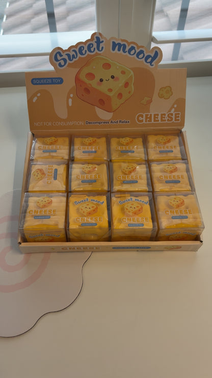 Super Crunchy Mini Cheese Squishy!