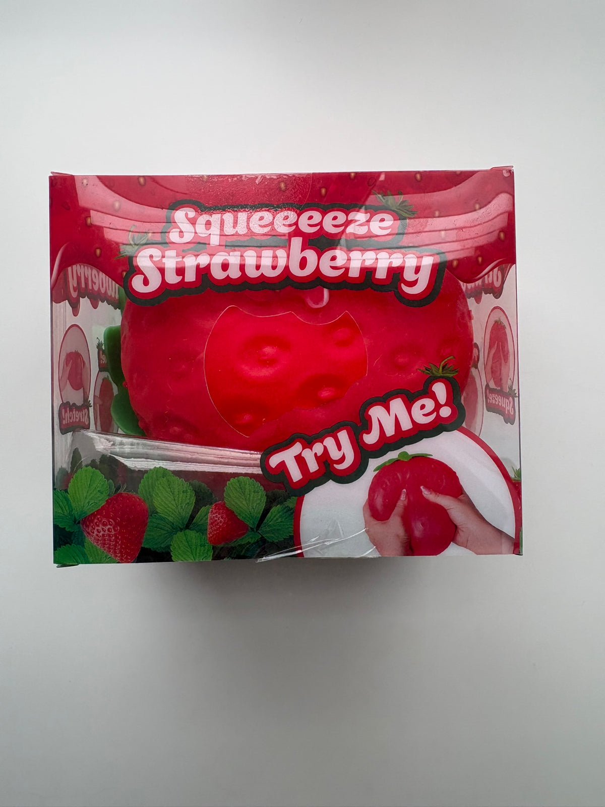 JUMBO Strawberry Squishy!
