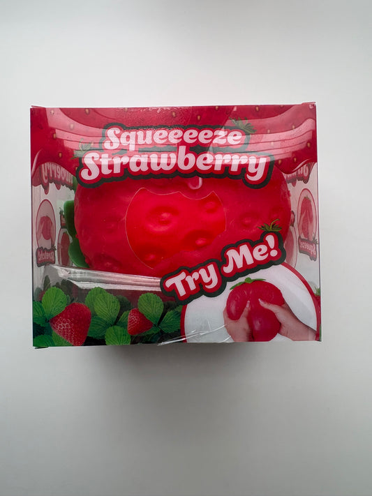 JUMBO Strawberry Squishy!